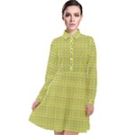 Petals (2) Long Sleeve Chiffon Shirt Dress