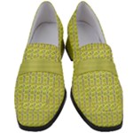 Petals (2) Women s Chunky Heel Loafers