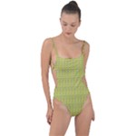 Petals (2) Tie Strap One Piece Swimsuit