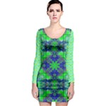 Carnatial Frequencee Long Sleeve Bodycon Dress