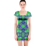 Carnatial Frequencee Short Sleeve Bodycon Dress