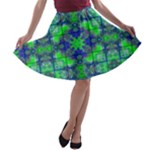 Carnatial Frequencee A-line Skater Skirt