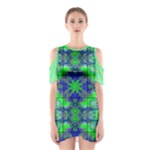 Carnatial Frequencee Shoulder Cutout One Piece Dress