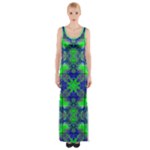 Carnatial Frequencee Thigh Split Maxi Dress