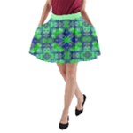 Carnatial Frequencee A-Line Pocket Skirt