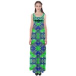Carnatial Frequencee Empire Waist Maxi Dress