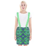 Carnatial Frequencee Braces Suspender Skirt