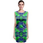 Carnatial Frequencee Sleeveless Velvet Midi Dress