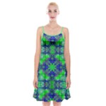 Carnatial Frequencee Spaghetti Strap Velvet Dress