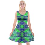 Carnatial Frequencee Reversible Velvet Sleeveless Dress