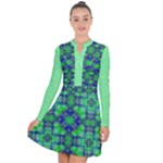 Carnatial Frequencee Long Sleeve Panel Dress