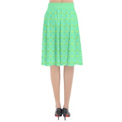 Flared Midi Skirt 