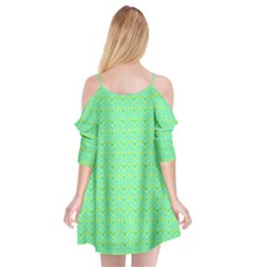 Cutout Spaghetti Strap Chiffon Dress 