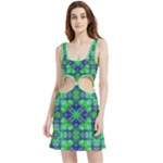 Carnatial Frequencee Velvet Cutout Dress