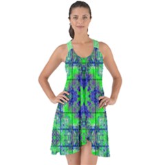 Show Some Back Chiffon Dress 