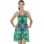 Carnatial Frequencee Show Some Back Chiffon Dress