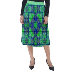 Classic Velour Midi Skirt  