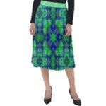 Carnatial Frequencee Classic Velour Midi Skirt 