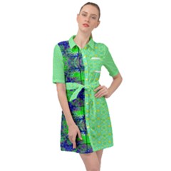 Belted Shirt Dress 