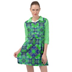 Mini Skater Shirt Dress 