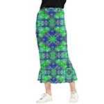 Carnatial Frequencee Maxi Fishtail Chiffon Skirt