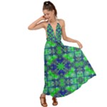 Carnatial Frequencee Backless Maxi Beach Dress