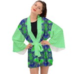 Carnatial Frequencee Long Sleeve Kimono