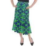 Carnatial Frequencee Midi Mermaid Skirt