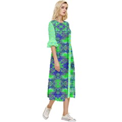 Double Cuff Midi Dress 