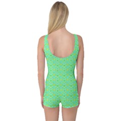 One Piece Boyleg Swimsuit 