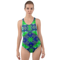 Cut-Out Back One Piece Swimsuit 