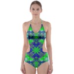 Carnatial Frequencee Cut-Out One Piece Swimsuit