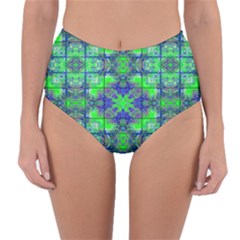 Reversible High-Waist Bikini Bottoms 