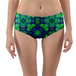 Carnatial Frequencee Reversible Mid-Waist Bikini Bottoms