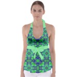 Carnatial Frequencee Babydoll Tankini Top