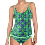 Carnatial Frequencee Tankini Set