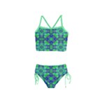 Carnatial Frequencee Girls  Tankini Swimsuit