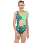 Carnatial Frequencee Center Cut Out Swimsuit