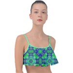 Carnatial Frequencee Frill Bikini Top