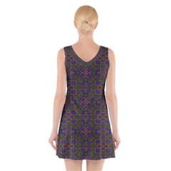 V-Neck Sleeveless Dress 