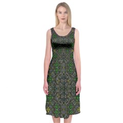 Cii (2) Idunno Midi Sleeveless Dress from ArtsNow.com