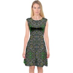 Capsleeve Midi Dress 