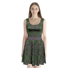 Split Back Mini Dress  