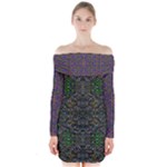Cii (2) Idunno Long Sleeve Off Shoulder Dress