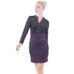 Cii (2) Idunno Button Long Sleeve Dress
