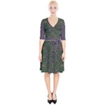 Cii (2) Idunno Wrap Up Cocktail Dress