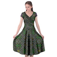 Cii (2) Idunno Cap Sleeve Wrap Front Dress from ArtsNow.com