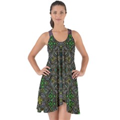 Show Some Back Chiffon Dress 