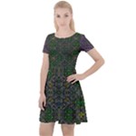 Cii (2) Idunno Cap Sleeve Velour Dress 