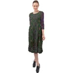 Cii (2) Idunno Ruffle End Midi Chiffon Dress